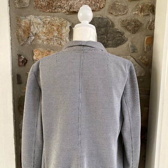 AKRIS PUNTO Long Houndstooth Jacket Women’s US 14 - Picture 9 of 12